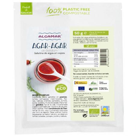 AGAR AGAR EN COPOS ECO 50 GR. ALGAMAR AGAR AGAR EN COPOS ECO 50 GR. ALGAMAR