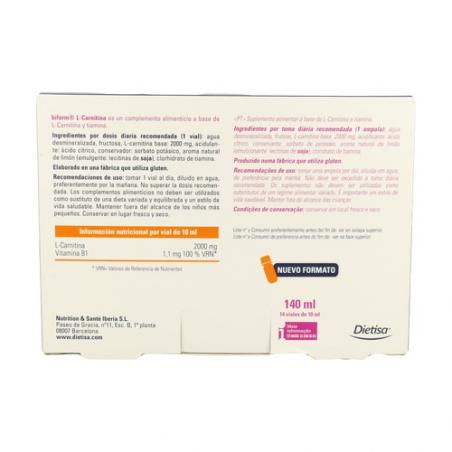 L-CARNITINA 2000 MG. BIFORM L-CARNITINA 2000 MG. BIFORM