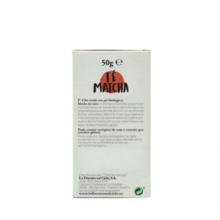 TÉ MATCHA GRADO A ECO 50GR. FINESTRA TÉ MATCHA GRADO A ECO 50GR. FINESTRA