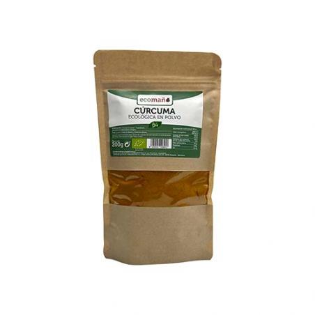 CÚRCUMA EN POLVO ECOLÓGICA 200GR. ECOMAÑO CÚRCUMA EN POLVO ECOLÓGICA 200GR. ECOMAÑO