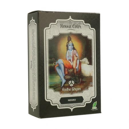 HENNA NEGRO POLVO 100 GR. RHADE SHYAM HENNA NEGRO POLVO 100 GR. RHADE SHYAM
