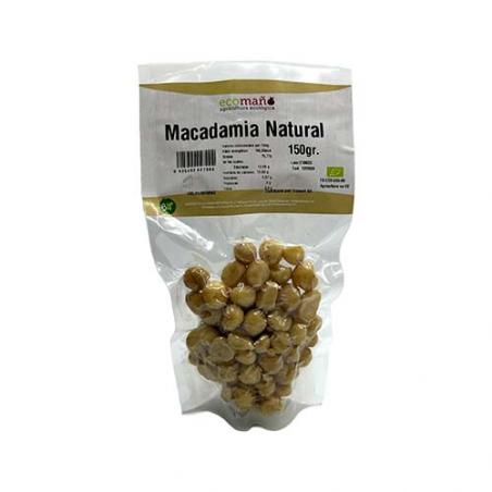 MACADAMIA NATURAL 150 GR. ECOMAÑO MACADAMIA NATURAL 150 GR. ECOMAÑO