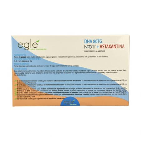 NPD1 DHA + AXTASANTINA 120 CÁPSULAS. EGLÉ NPD1 DHA + AXTASANTINA 120 CÁPSULAS. EGLÉ