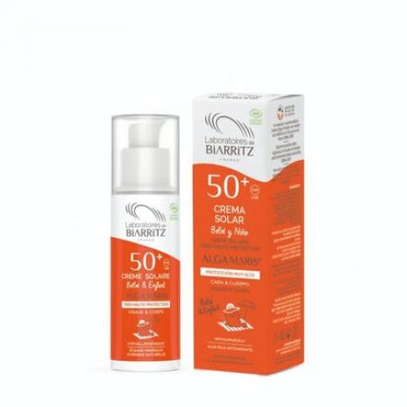 CREMA SOLAR NIÑOS SPF 50. 100 ML. BIARRITZ CREMA SOLAR NIÑOS SPF 50. 100 ML. BIARRITZ