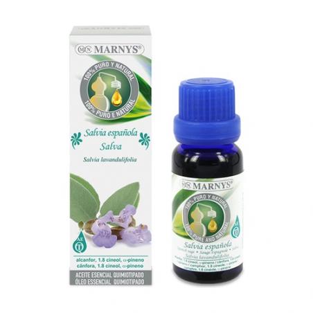 ACEITE ESENCIAL DE SALVIA ESPAÑOLA 15 ML. MARNYS ACEITE ESENCIAL DE SALVIA ESPAÑOLA 15 ML. MARNYS