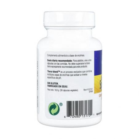 DIGEST SPECTRUM 30 CÁPSULAS VEGETALES. ENZYMEDICA DIGEST SPECTRUM 30 CÁPSULAS VEGETALES. ENZYMEDICA