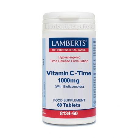VITAMINA C TIME 1000MG 60TB. LAMBERTS VITAMINA C TIME 1000MG 60TB. LAMBERTS