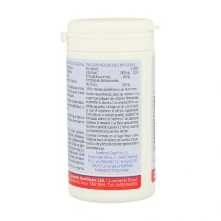 VITAMINA C TIME 1000MG 60TB. LAMBERTS VITAMINA C TIME 1000MG 60TB. LAMBERTS
