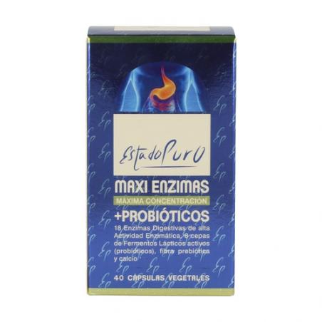 MAXI ENZIMAS CON PROBIÓTICOS 40 CAP. TONGIL MAXI ENZIMAS CON PROBIÓTICOS 40 CAP. TONGIL