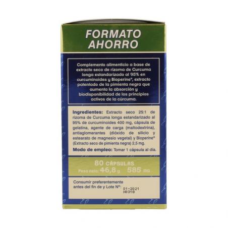 CÚRCUMA ESTADO PURO 80 CAP. TONGIL CÚRCUMA ESTADO PURO 80 CAP. TONGIL