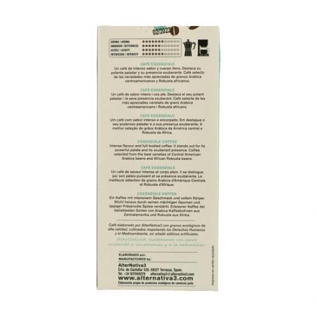 CAFE BIOLOGICO MOLIDO ESSENZIALE 250GR ALTERNATIVA CAFE BIOLOGICO MOLIDO ESSENZIALE 250GR ALTERNATIVA