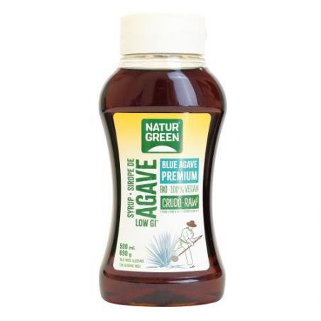 SIROPE AGAVE CRUDO BIO 500ML. NATURGREEN SIROPE AGAVE CRUDO BIO 500ML. NATURGREEN