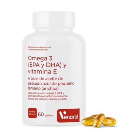 OMEGA 3 + VITAMINA E 60 PERLAS HERBORA OMEGA 3 + VITAMINA E 60 PERLAS HERBORA