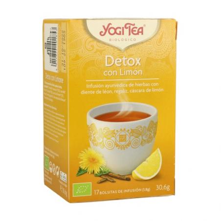 YOGI TEA DETOX CON LIMÓN 17 BOLSITAS YOGI TEA DETOX CON LIMÓN 17 BOLSITAS