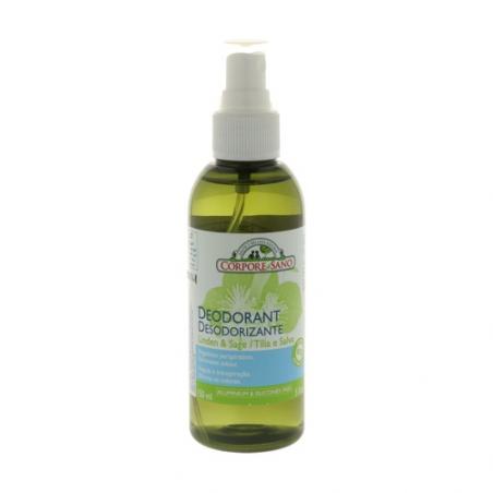 DESODORANTE TILO Y SALVIA 150ML. CORPORE SANO DESODORANTE TILO Y SALVIA 150ML. CORPORE SANO