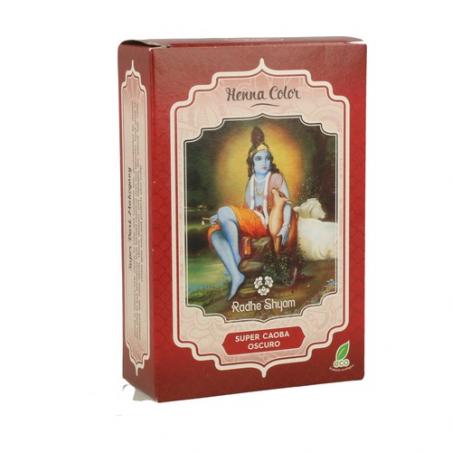 HENNA SUPER CAOBA POLVO OSCURO. RHADE SHYAM HENNA SUPER CAOBA POLVO OSCURO. RHADE SHYAM