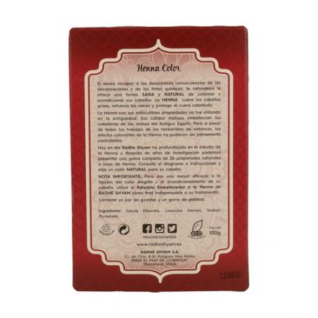 HENNA SUPER CAOBA POLVO OSCURO. RHADE SHYAM HENNA SUPER CAOBA POLVO OSCURO. RHADE SHYAM