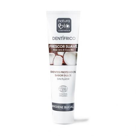 DENTIFRICO FRESCOR SUAVE ALOE Y COCO 75 ML. NATURA DENTIFRICO FRESCOR SUAVE ALOE Y COCO 75 ML. NATURA