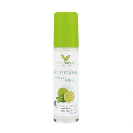 DESODORANTE SPRAY MENTA LIMA 75ML. COSNATURE DESODORANTE SPRAY MENTA LIMA 75ML. COSNATURE