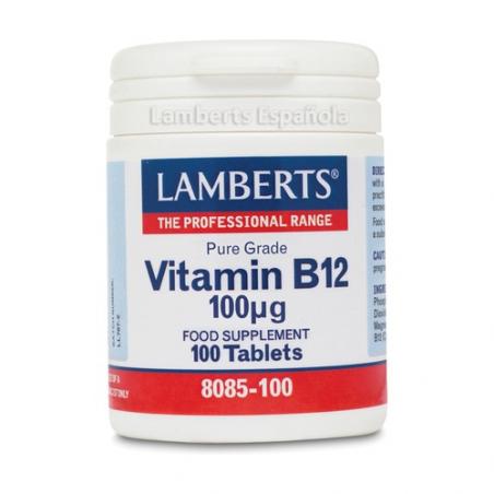 VITAMINA B12 100 MCG. (100 TABS). LAMBERTS VITAMINA B12 100 MCG. (100 TABS). LAMBERTS