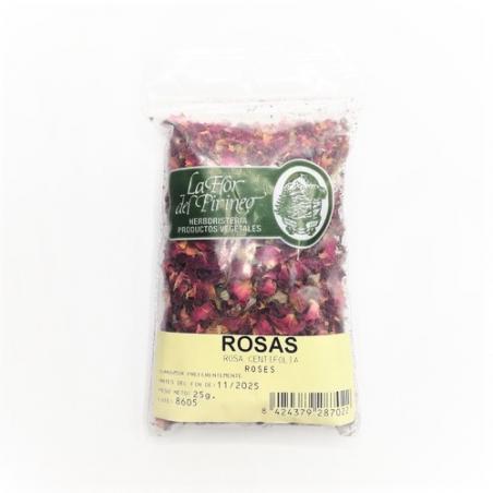 ROSA PÉTALOS 30 GR. FLOR DEL PIRINEO ROSA PÉTALOS 30 GR. FLOR DEL PIRINEO