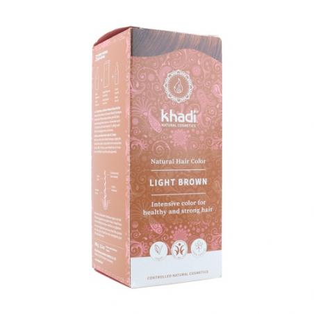 HERBAL COLOR CASTAÑO CLARO 100 GR. KHADI HERBAL COLOR CASTAÑO CLARO 100 GR. KHADI