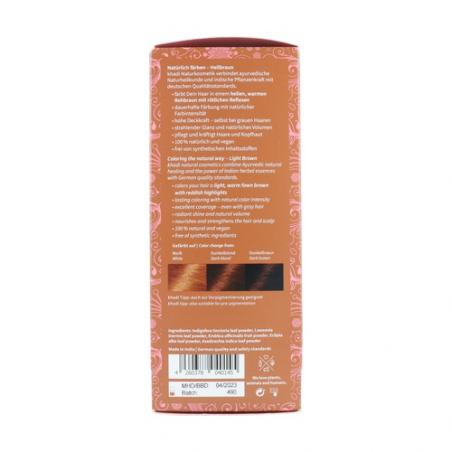 HERBAL COLOR CASTAÑO CLARO 100 GR. KHADI HERBAL COLOR CASTAÑO CLARO 100 GR. KHADI