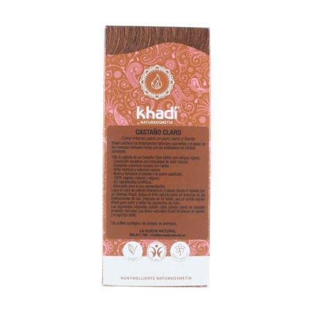 HERBAL COLOR CASTAÑO CLARO 100 GR. KHADI HERBAL COLOR CASTAÑO CLARO 100 GR. KHADI
