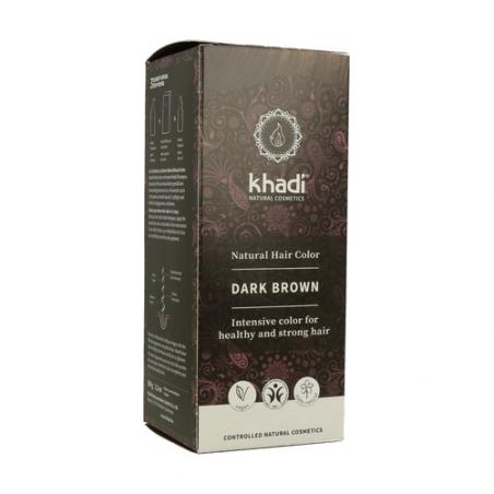 HENNA COLOR CASTAÑO OSCURO 100 GR. KHADI HENNA COLOR CASTAÑO OSCURO 100 GR. KHADI