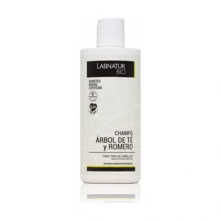 CHAMPÚ ÁRBOL TÉ Y ROMERO 450 ML BIO. LABNATUR CHAMPÚ ÁRBOL TÉ Y ROMERO 450 ML BIO. LABNATUR
