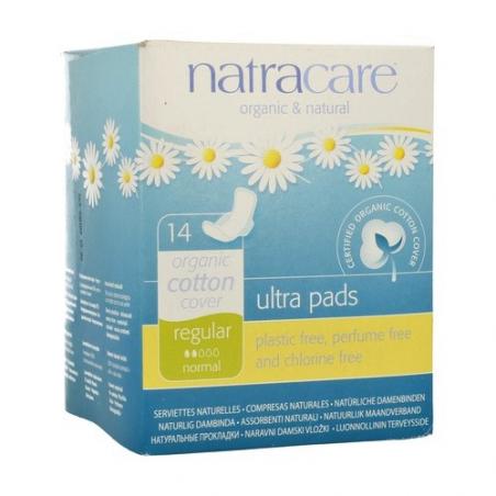NATURAL ULTRA PADS (Regular) 14 ud. NATRACARE NATURAL ULTRA PADS (Regular) 14 ud. NATRACARE