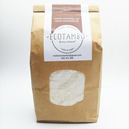 HARINA INTEGRAL BIO TRIGO ARAGON 03. ECOTAMBO HARINA INTEGRAL BIO TRIGO ARAGON 03. ECOTAMBO