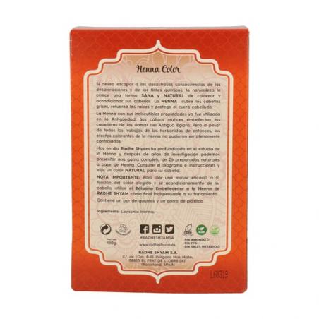 HENNA COBRE NATURAL POLVO. RHADE SHYAM HENNA COBRE NATURAL POLVO. RHADE SHYAM