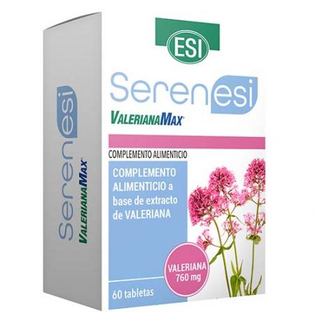 VALERIANA MAX 60 TABLETAS. ESI VALERIANA MAX 60 TABLETAS. ESI