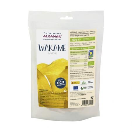 WAKAME HOJA ECO 100 GR. ALGAMAR WAKAME HOJA ECO 100 GR. ALGAMAR