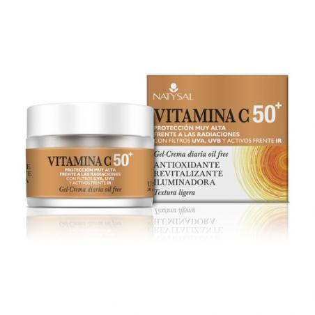 CREMA VITAMINA C +50. 50ML NATYSAL CREMA VITAMINA C +50. 50ML NATYSAL