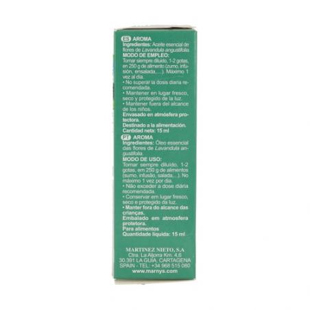 ACEITE ESENCIA LAVANDA 15 ML. MARNYS ACEITE ESENCIA LAVANDA 15 ML. MARNYS