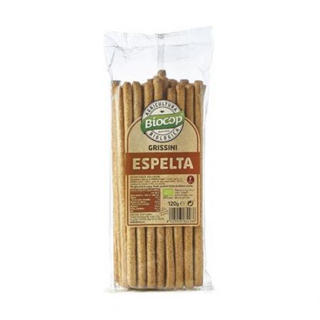 GRISSINI ESPELTA BIOCOP 120GR. GRISSINI ESPELTA BIOCOP 120GR.