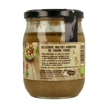 TAHIN INTEGRAL TOSTADO S/SAL 500 GR. BIOCOP TAHIN INTEGRAL TOSTADO S/SAL 500 GR. BIOCOP