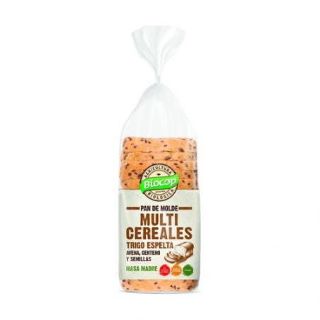 PAN MOLDE ESPELTA MULTICEREALES 400GR. BIOCOP PAN MOLDE ESPELTA MULTICEREALES 400GR. BIOCOP