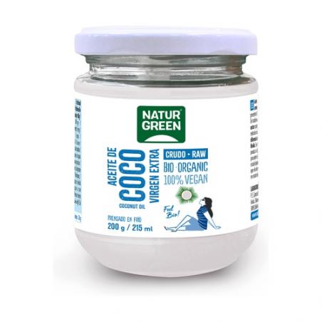 ACEITE VIRGEN COCO ECO 200 ML. NATURGREEN ACEITE VIRGEN COCO ECO 200 ML. NATURGREEN