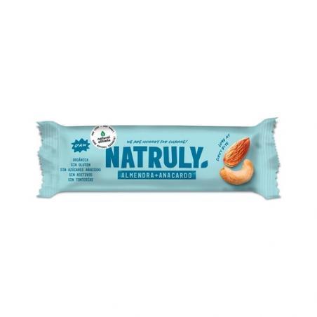 BARRITA RAW ALMENDRA ANACARDO BIO 40 GR. NATRULY BARRITA RAW ALMENDRA ANACARDO BIO 40 GR. NATRULY