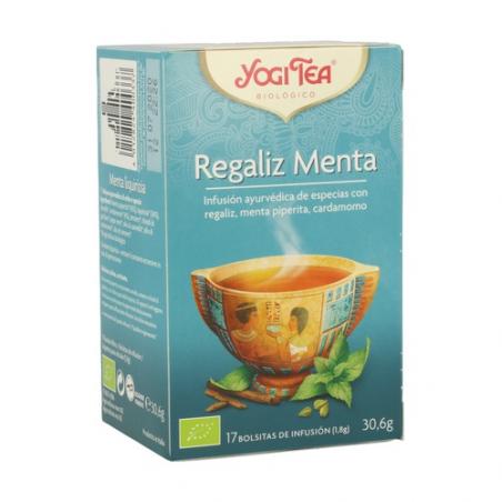 YOGI TEA REGALIZ Y MENTA 17 BOLSITAS YOGI TEA REGALIZ Y MENTA 17 BOLSITAS