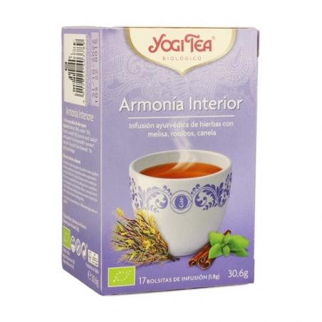 YOGI TEA ARMONÍA INTERIOR 17 BOLSITAS YOGI TEA ARMONÍA INTERIOR 17 BOLSITAS