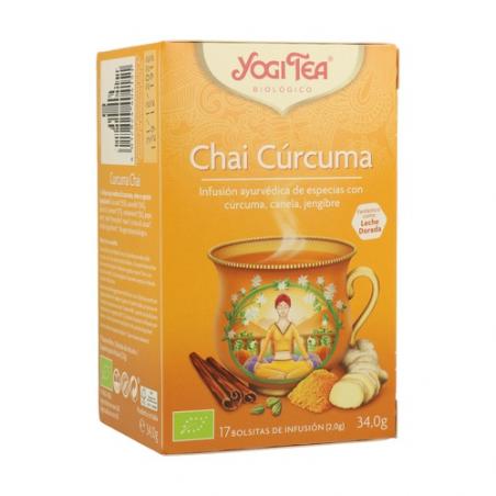 YOGI TEA CÚRCUMA CHAI 17 BOLSITAS YOGI TEA CÚRCUMA CHAI 17 BOLSITAS