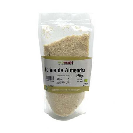 HARINA DE ALMENDRA NATURAL ECO 250 G. ECOMAÑO HARINA DE ALMENDRA NATURAL ECO 250 G. ECOMAÑO
