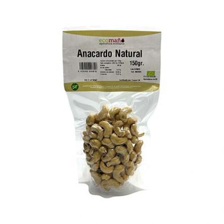 ANACARDO NATURAL ECO 150G. ECOMAÑO ANACARDO NATURAL ECO 150G. ECOMAÑO
