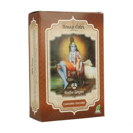 HENNA CASTAÑO OSCURO POLVO. RHADE SHYAM HENNA CASTAÑO OSCURO POLVO. RHADE SHYAM