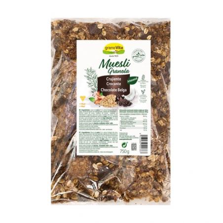 MUESLI CRUJIENTE CHOCO 750 G. GRANOVITA MUESLI CRUJIENTE CHOCO 750 G. GRANOVITA