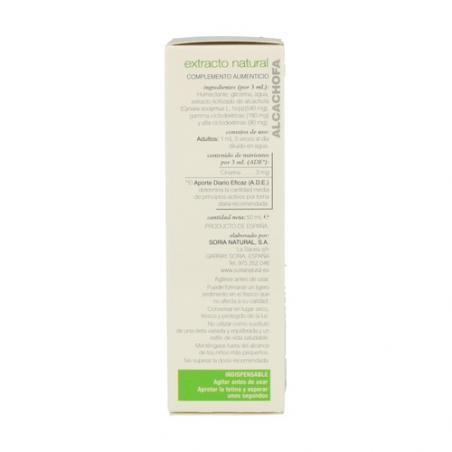EXTRACTO DE ALCACHOFA 50 ml. SORIA NATURAL EXTRACTO DE ALCACHOFA 50 ml. SORIA NATURAL